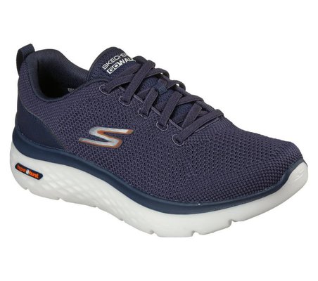 Men's GOwalk Hyper Burst Nanocore Navy Orange $99.99 (RRP $159.99) @ Skechers