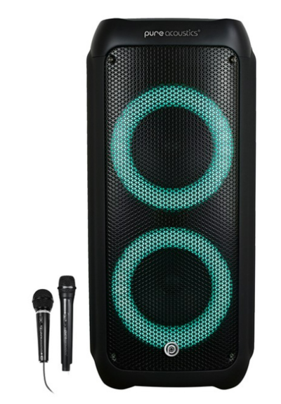 Pure Acoustics Dancer 650X 300W PA Bluetooth Speaker/USB/FM Radio/Wireless Mic $235.83 (RRP $458.62) @ The Market NZ