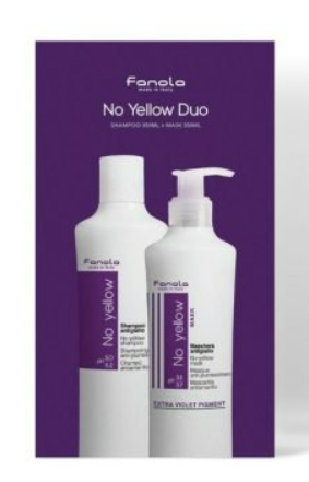 Fanola No Yellow Retail Duo Pack 350ml $24.90 (RRP $55.90) @ AMR Hair & Beauty