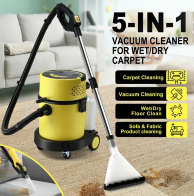 5 In 1 Portable Smart Mop Cordless Wheels Cleaner Vacuum $299.95 (RRP $599.95) @ Crazy Sales