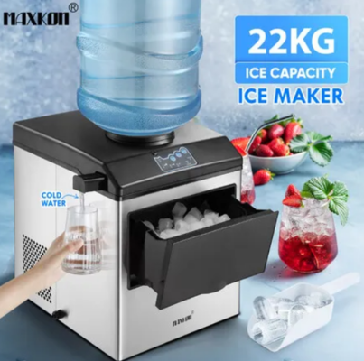 Maxkon 2 In 1 Stainless Steel Ice Maker Cold Water Dispenser $329.96 (RRP $599.95) @ Crazy Sales