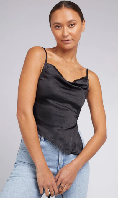 Sipin Top Heavy Satin Black $30 (RRP $56) @ Edge Clothing