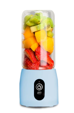 SOGA Portable Mini USB Rechargeable Handheld Juice Extractor Fruit Mixer Juicer Blue $47.90 (RRP $74.90) @ Hey Hey