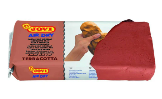 Jovi Air Dry Modelling Paste Terracotta 1kg $9.99 (RRP $18.99) @ Riot Stores