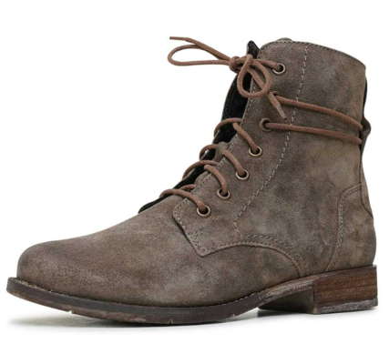 Sienna 70 Taupe Suede Ankle Boots by Josef Seibel $179.95 (RRP $259.95) @ Shouz