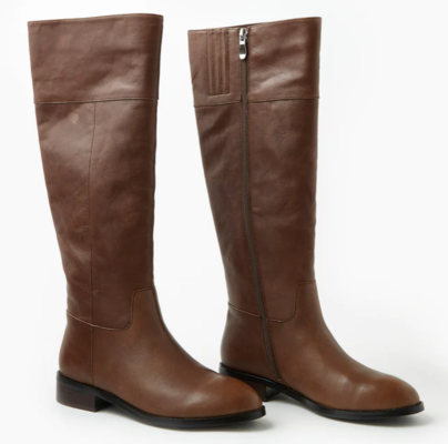 Dee Leather Boot Chocolate $150 (RRP $299.95) @ Walnut Melbourne