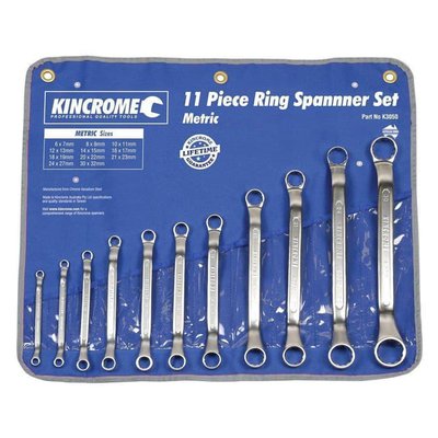 Kincrome Ring Spanner Set 12pc Metric/Imperial K3050 $171 (RRP $289) @ AMR Hair & Beauty