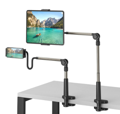 BlitzWolf BW-TS8 360 Rotation Flexible Aluminum Alloy Adjustable Arm Holder Bracket Black $38.53 (RRP $64.23) @ Banggood AU