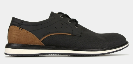 Zeroe BLADE Vegan Casual Shoes Black $47.24 (RRP $89.99) @ Betts