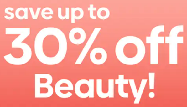 Save Up To 30% OFF Beauty @ Catch AU