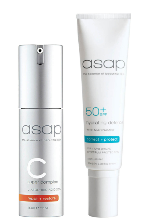 Asap Exclusive Vitamin C And SPF Duo $126 (RRP $180) @ Facial CO