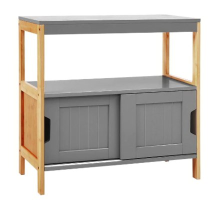 Artiss Buffet Sideboard Cabinet Storage Shelf Cupboard Hallway Tabe Sliding Door $75 (RRP $129) @ Kings Warehouse