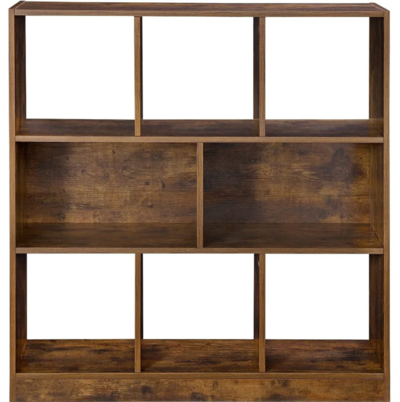 VASAGLE Bookcase with Open Shelves Rustic Brown LBC55BX $179 (RRP $359) @ Kings Warehouse