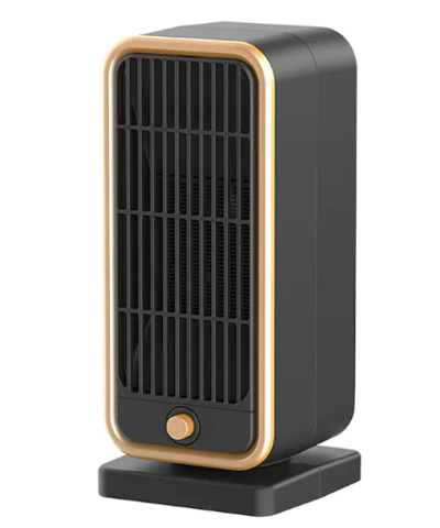 Portable 500W Electric Fan Heater AU Adapter Black $50.38 (RRP $100.77) @ Mini In The Box