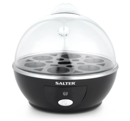 Salter Electric Boiled and Poached 6 Egg Cooker 430 W Healthy Snacks $29.99 (RRP $49.95) @ My Deal