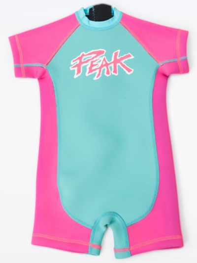 Peak Toddler Short Sleeve Wetsuits Pink $42 (RRP $59.99) @ OZ Mosis