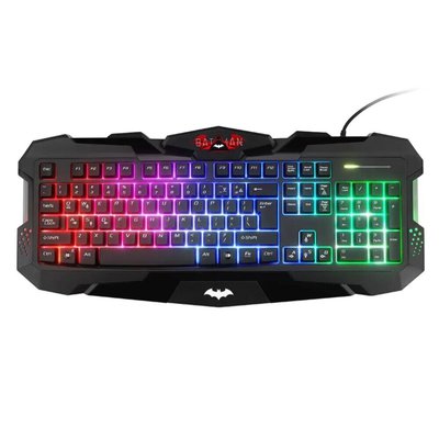 RGB Batman Gaming Keyboard Adjustable Brightness Ergonomic Palm Rest Iron Board $19.95 (RRP $39.95) @ eBay AU