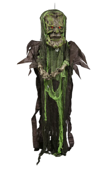 Halloween Hanging Light and Sound Shaking Tree Face 180cm $34.99 (RRP $89.99) @ Riot Stores