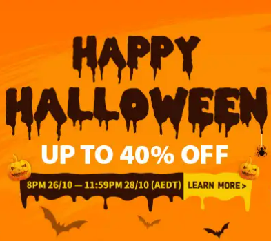 Halloween Sale - UP TO 40% OFF @ Olight Store