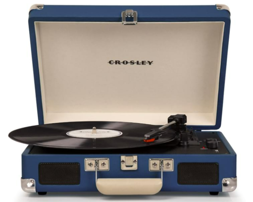 Crosley Cruiser Deluxe Portable Bluetooth Turntable Blue $109.99 (RRP $179.90) @ Catch AU