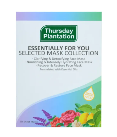 Thursday Plantation Essentially For You Selected Mask Collection Face Sheet Mask X 6 $20.99 (RRP $29.95) @ Health Post NZ