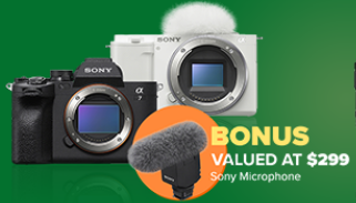 Bonus Accessories On Selected Cameras and Lens @ Digi Direct