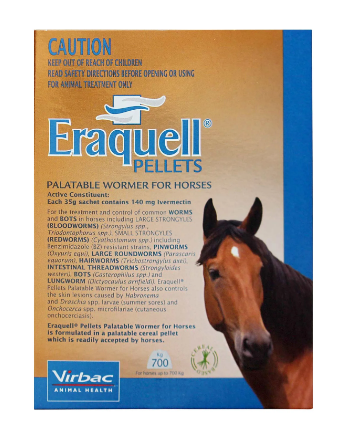 Buy Eraquell Wormer Pellets for Horses online at best price @ Vet Supply