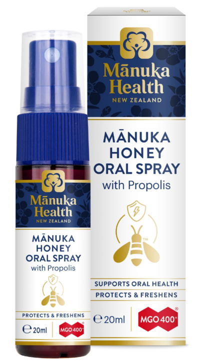 Manuka Health Honey And Propolis Oral Spray $14.45 (RRP $21.24) @ Mr Vitamins