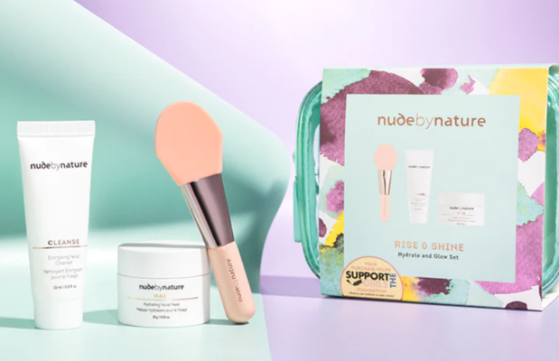 Rise And Shine Hydrate And Glow Set $24.95 (RRP $37.80) @ Nude By Nature