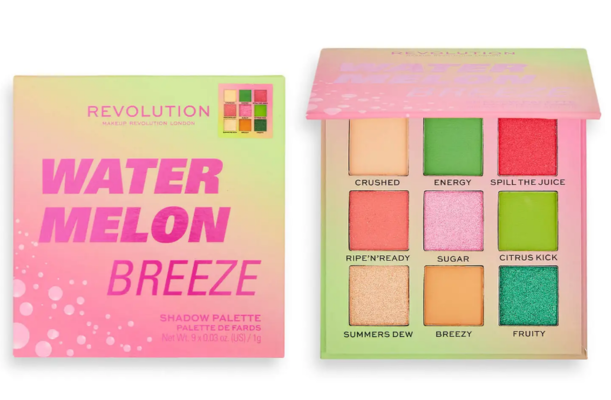 Makeup Revolution Hot Shot Watermelon Breeze Shadow Palette $8 (RRP $16) @ Revolution Beauty