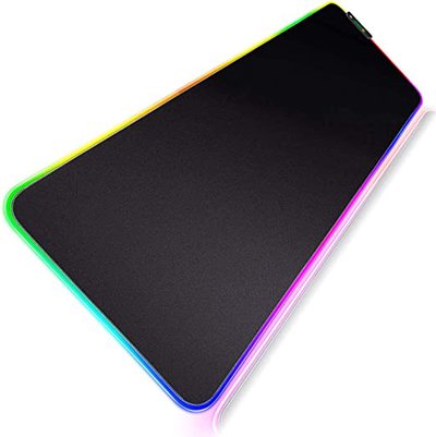 Geecol RGB Led Gaming Mouse Pad with Anti-Slip Rubber Base Black $22.99 (RRP $36.99) @ Amazon AU