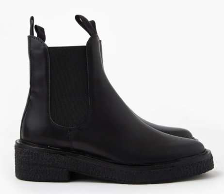 Nic Leather Boot Black $80 (RRP $259.95) @ Walnut Melbourne