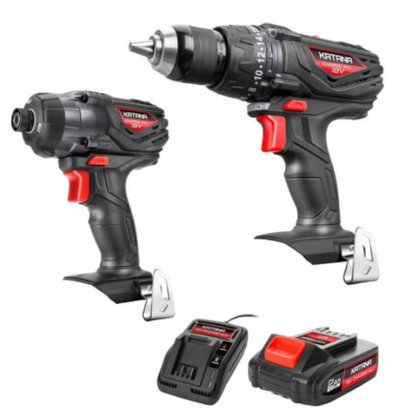 Katana 220503 2pc Cordless Drill & Impact Driver Starter Combo $99 (RRP $169) @ Automotive Superstore