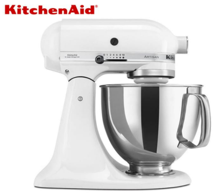 KitchenAid KSM150 Artisan Stand Mixer White $579 (RRP $899) @ Catch AU