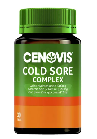 Cenovis Cold Sore Complex Tab X 30 $9.79 (RRP $13.99) @ Chemist Direct