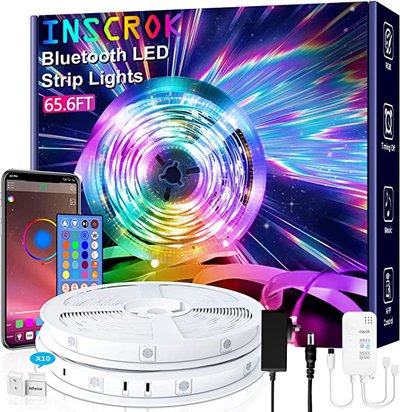 Inscrok 20m Bluetooth LED Light Strip $27.99 (RRP $45.99) @ Amazon AU