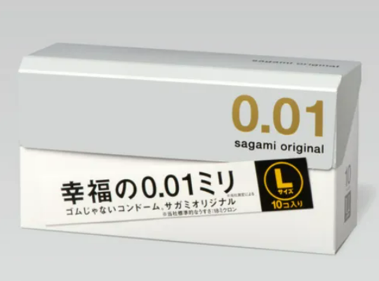 New release Sagami Sagami Original 0.01 L size 10 pieces $22.26 (RRP $31.80) @ Dokodemo