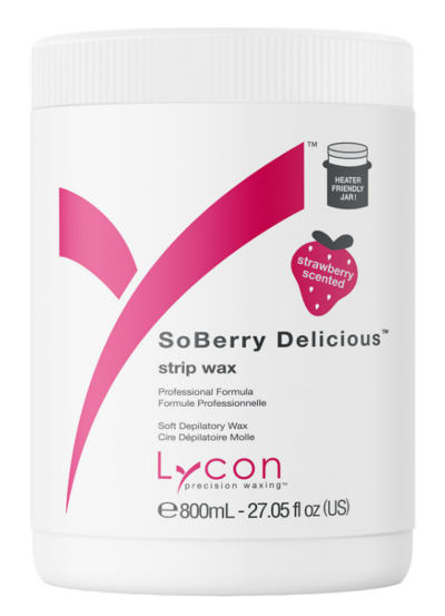 Lycon Soberry Delicious Strip Wax 800ml $23.97 (RRP $39.95) @ Facial CO