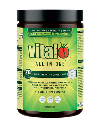 VITAL All-In-One 120gm $22.47 (RRP $32.40) @ Health Post NZ