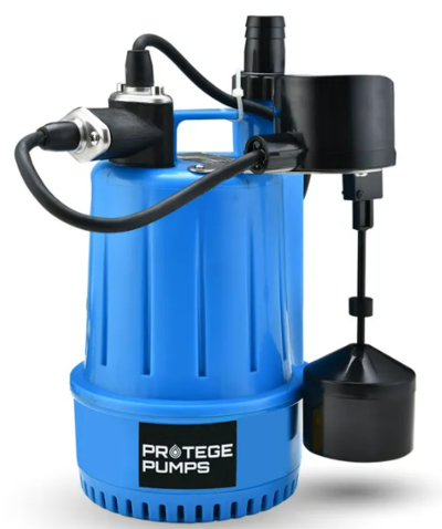 PROTEGE Tight Access Clean/Grey Water Submersible Sump Pump $159 (RRP $239) @ My Topia