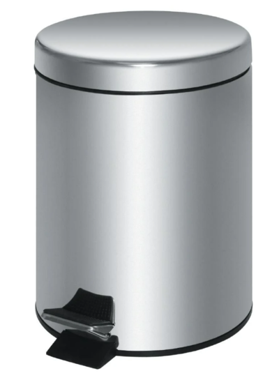 Stainless Steel Pedal Bin Silver 20Ltr $27.90 (RRP $54.90) @ Nisbets