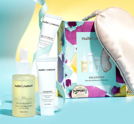 Enlighten Nourish And Restore Collection $44.95 (RRP $98.80) @ Nude By Nature