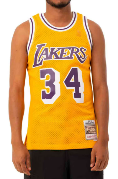 Mitchell & Ness NBA LA Lakers Shaquille O'Neal Jersey $120 (RRP $179.99) @ Pivot