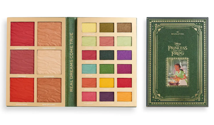 I Heart Revolution X Disney Storybook Palette Tiana $19.60 (RRP $28) @ Revolution Beauty