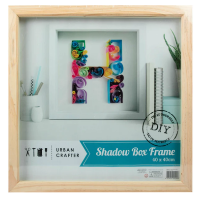 Pine Shadow Box Frame $29.99 (RRP $44.99) @ Riot Stores