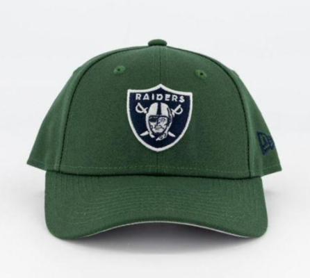 Las Vegas Raiders 9FORTY Cap Dark Seaweed/Oceanside Blue/Grey $20 (RRP $29.99) @ The Trybe