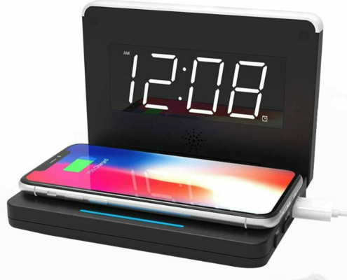 Snappyone  2-in-1 Foldable Wireless Charger for QI Devices and Digital Clock $66.89 (RRP $126.99) @ The Market NZ