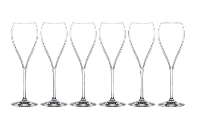 Spiegelau Party Champagne Glasses 160ml (Set of 6) $89 (RRP $149) @ Minimax