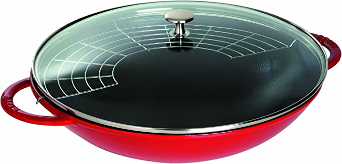 Staub Diameter Wok 37 cm Red $296.97 (RRP $749.95) @ Amazon AU