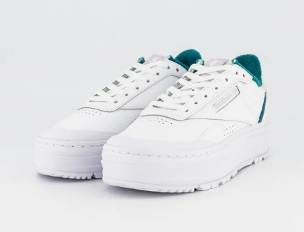 Reebok Club C Double Geo Shoes White $99.99 (RRP $150) @ Platypus Shoes AU